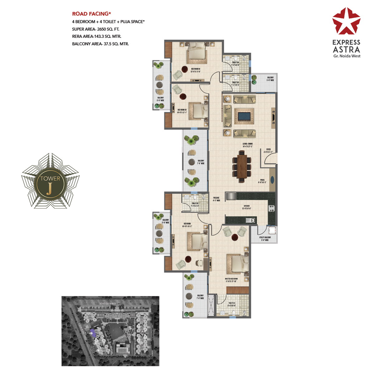 Gated community homes in Noida Extension